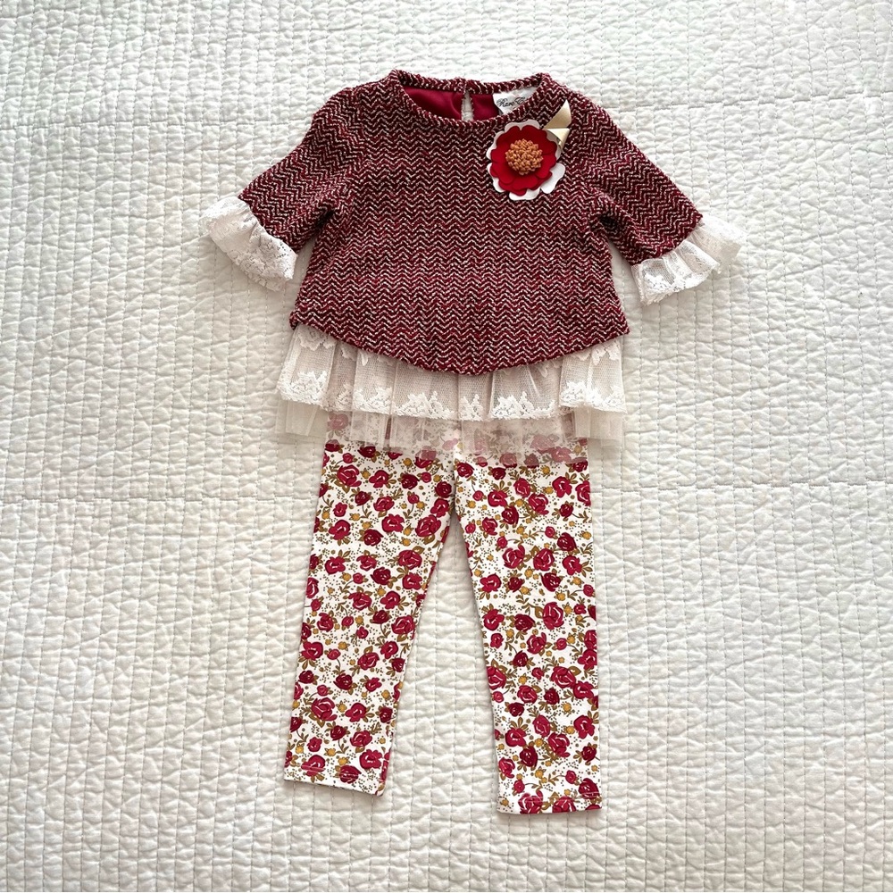 Girls Dressy Fall/Christmas Outfit